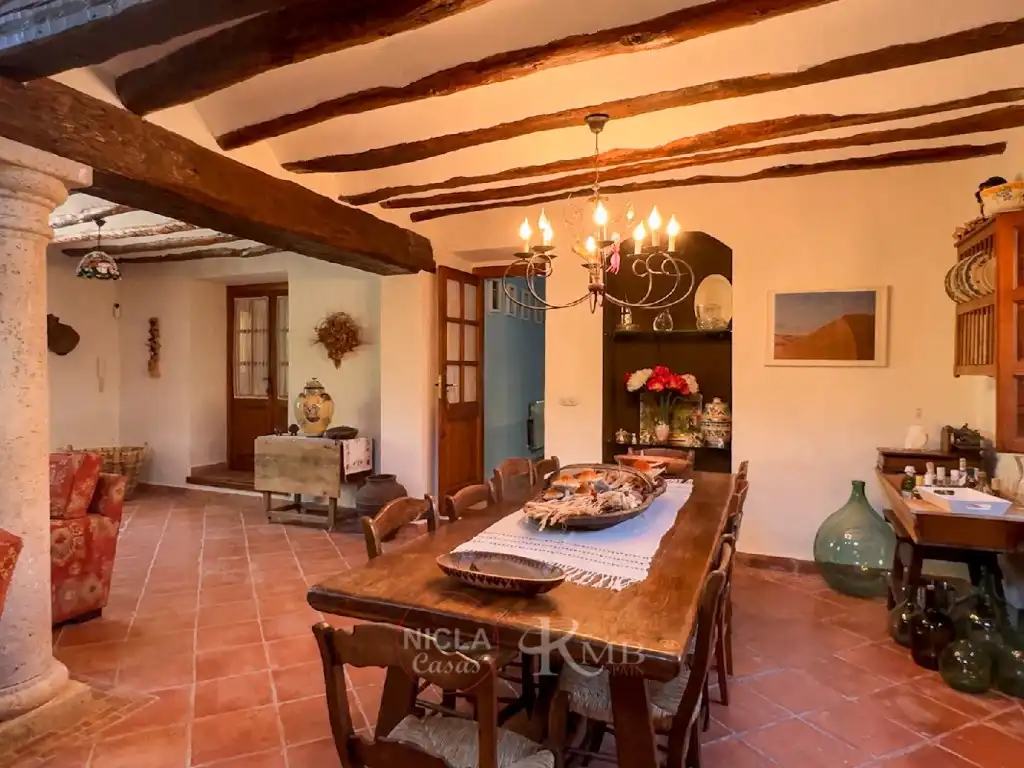 Dining room of Houses for sale in Vélez-Blanco  with Air Conditioner, Terrace and Swimming Pool