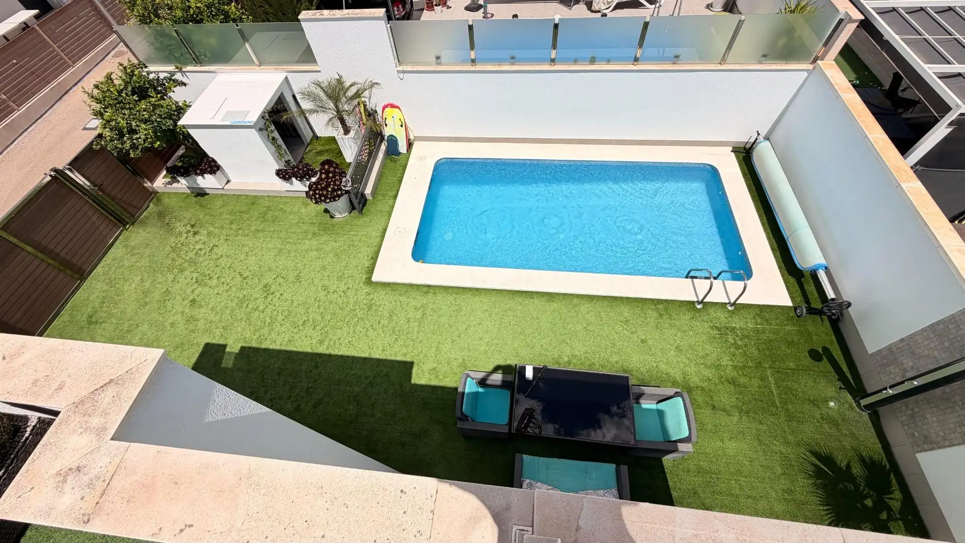 Swimming pool of Houses for sale in Torrevieja  with Air Conditioner, Private garden and Terrace