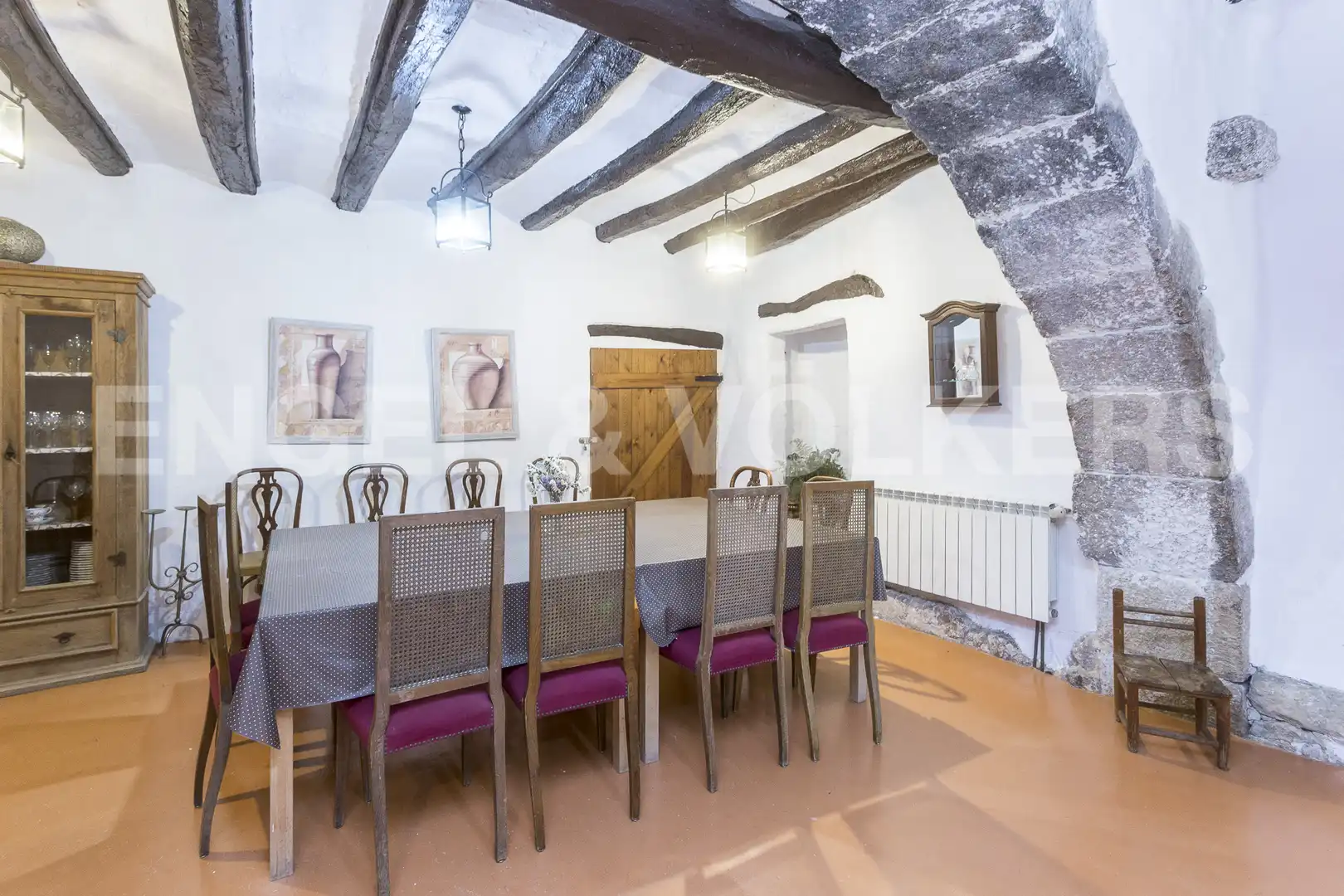 Comedor de Finca rústica en venta en Subirats con Calefacción, Jardín privado y Parquet