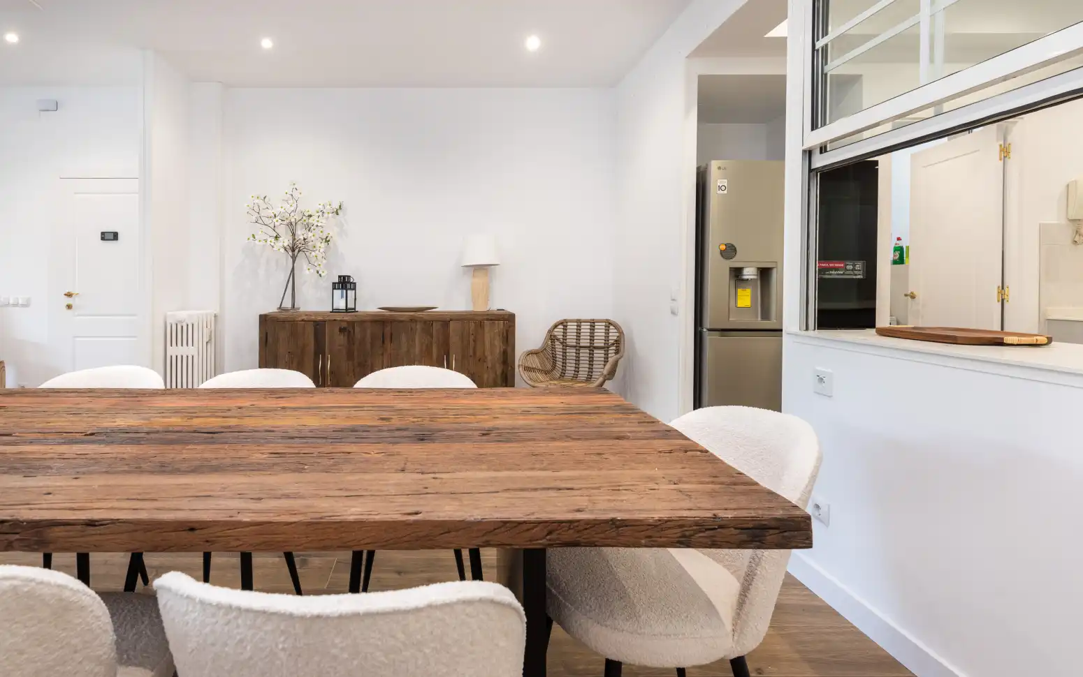 Dining room of Flat for rent in Oviedo   with Heating and Terrace