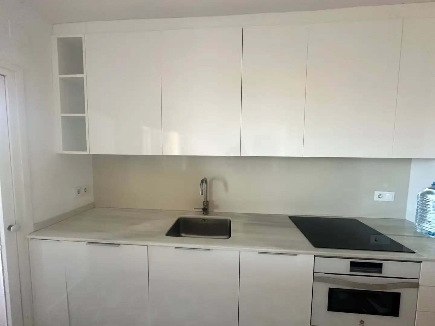 Kitchen of Flat for rent in Barcelona  with Air Conditioner, Furnished and Oven