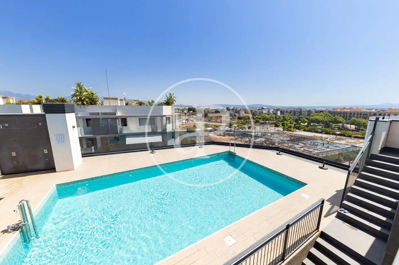 Swimming pool of Flat for rent in  Palma de Mallorca  with Air Conditioner, Heating and Terrace