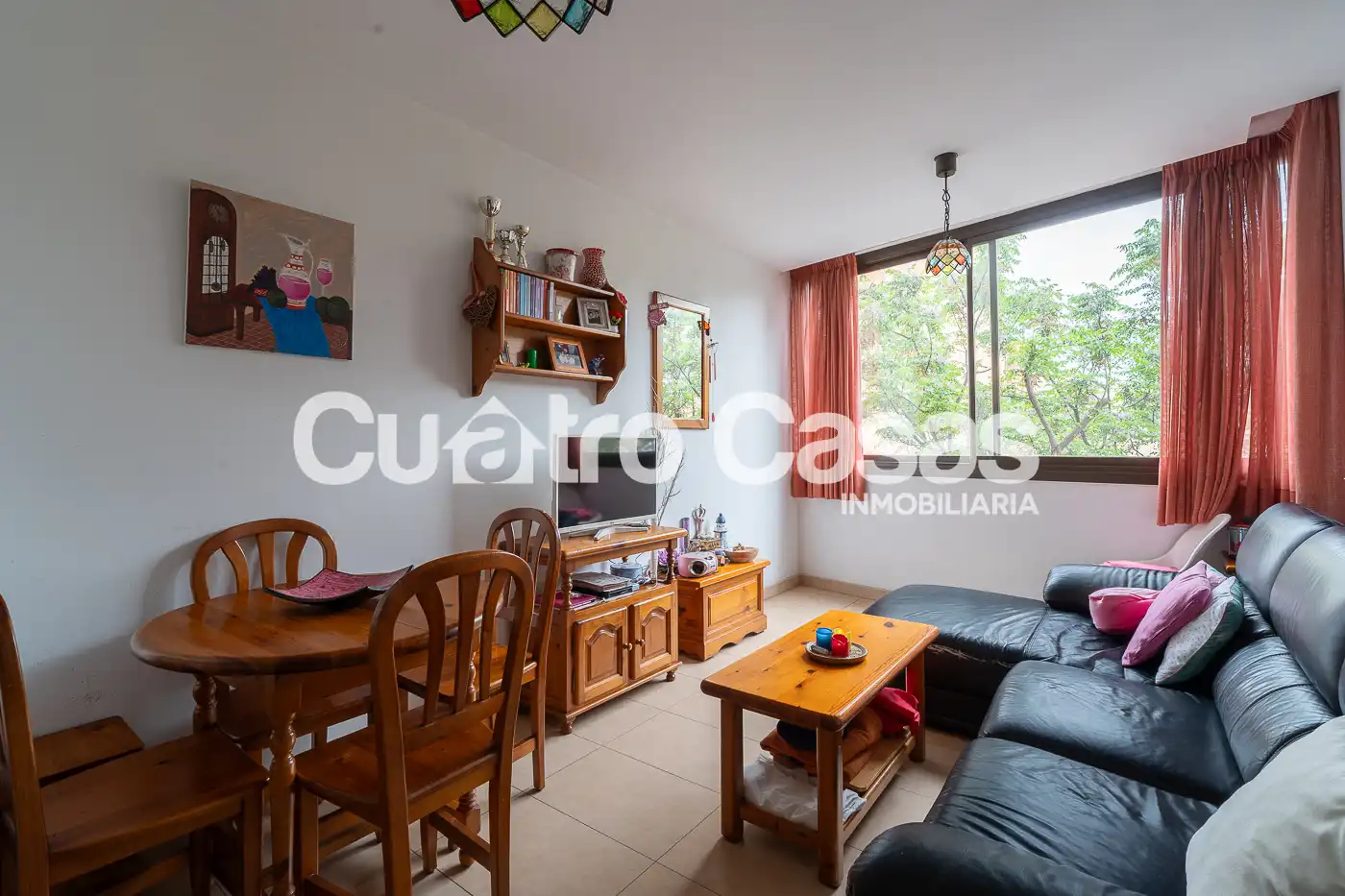 Sala de estar de Piso en venta en Barcelona con Aire acondicionado, Calefacción y Amueblado