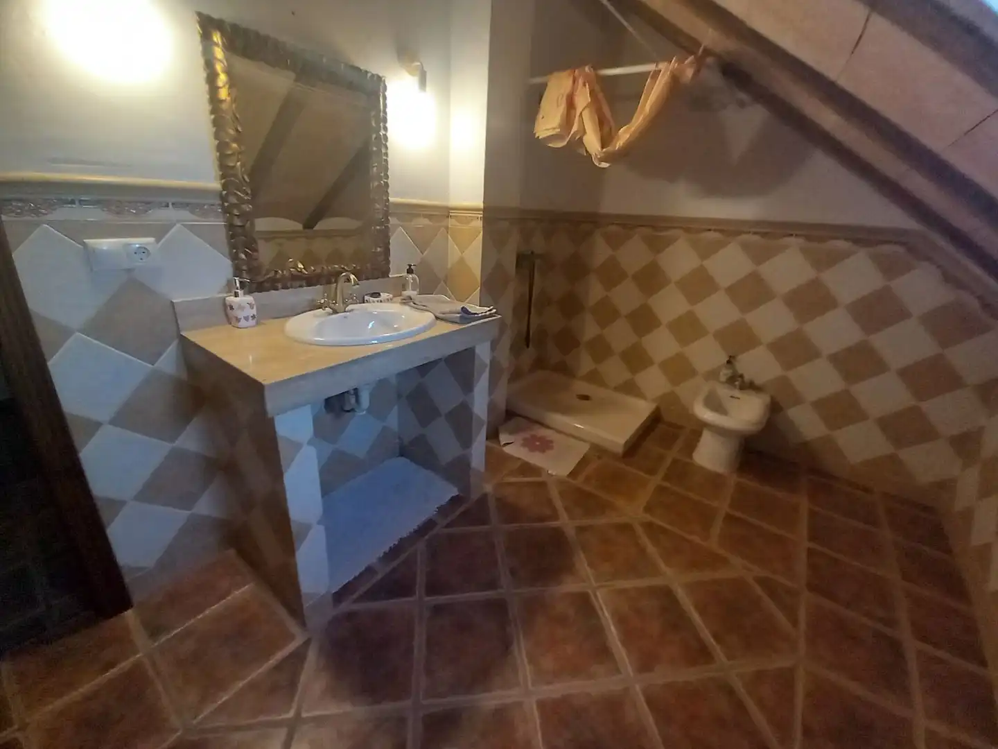 Baño de Finca rústica en venta en Ronda con Calefacción, Jardín privado y Trastero