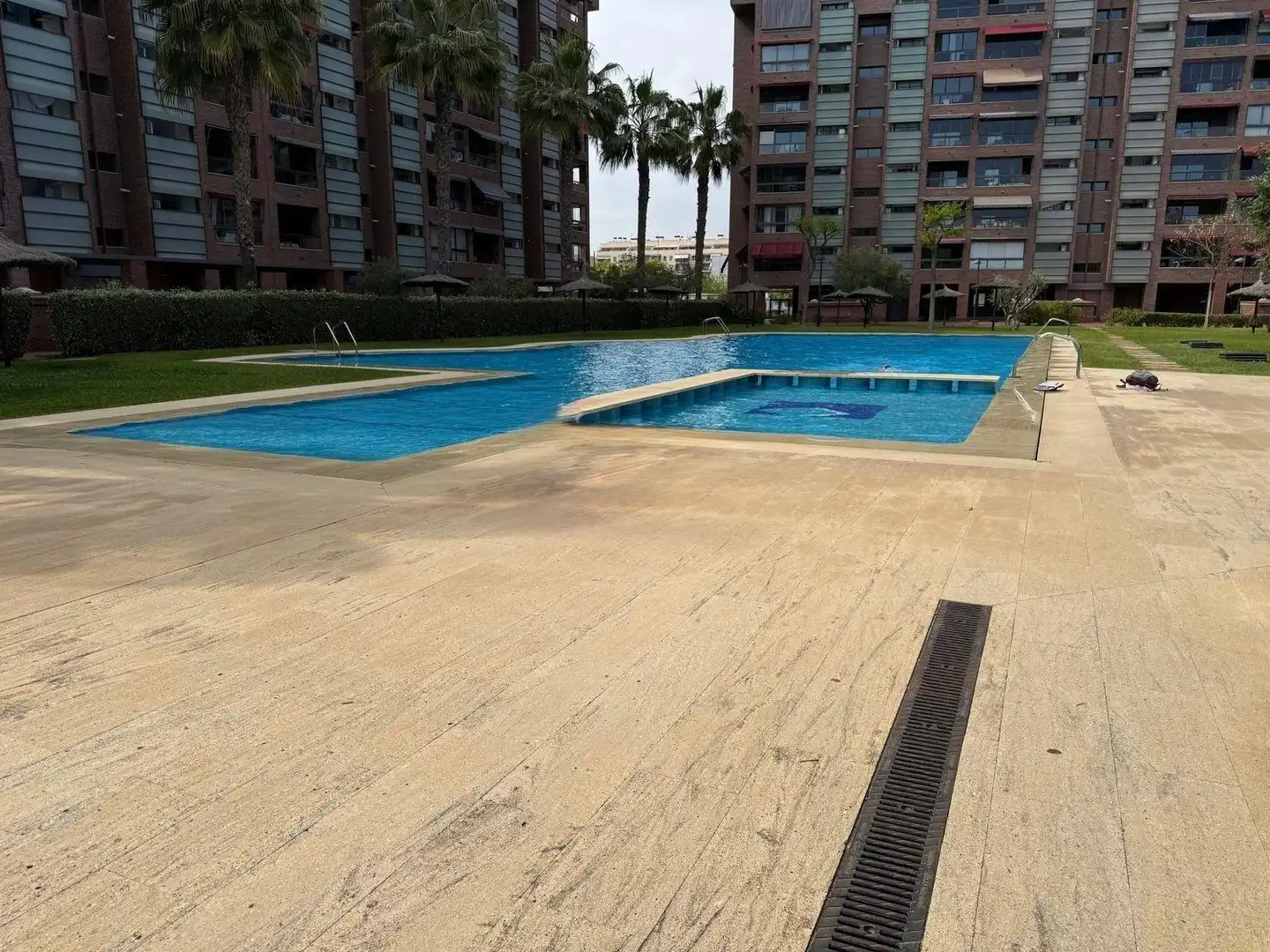Schwimmbecken von Wohnung zur Miete in Alicante / Alacant mit Klimaanlage, Heizung und Terrasse