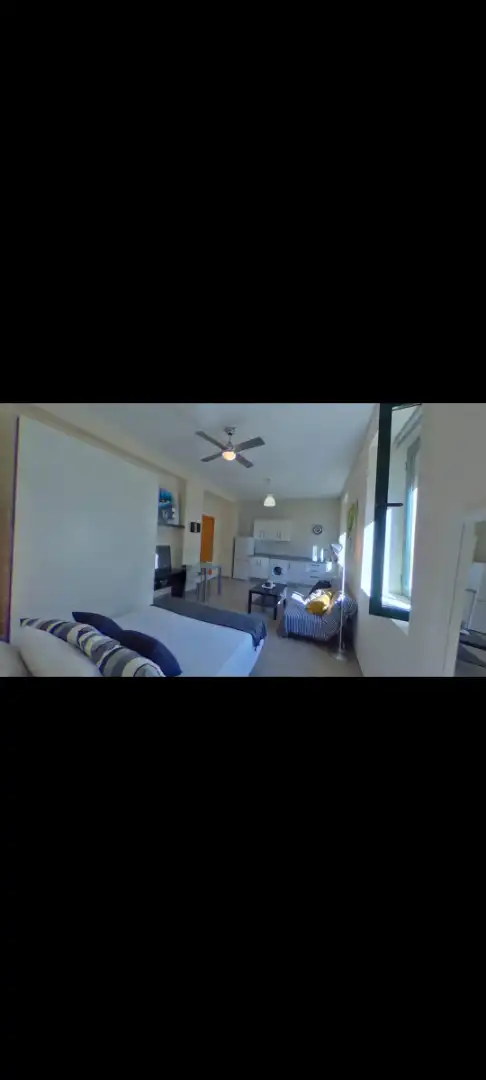 Schlafzimmer von Wohnung zur Miete in Málaga mit Möbliert