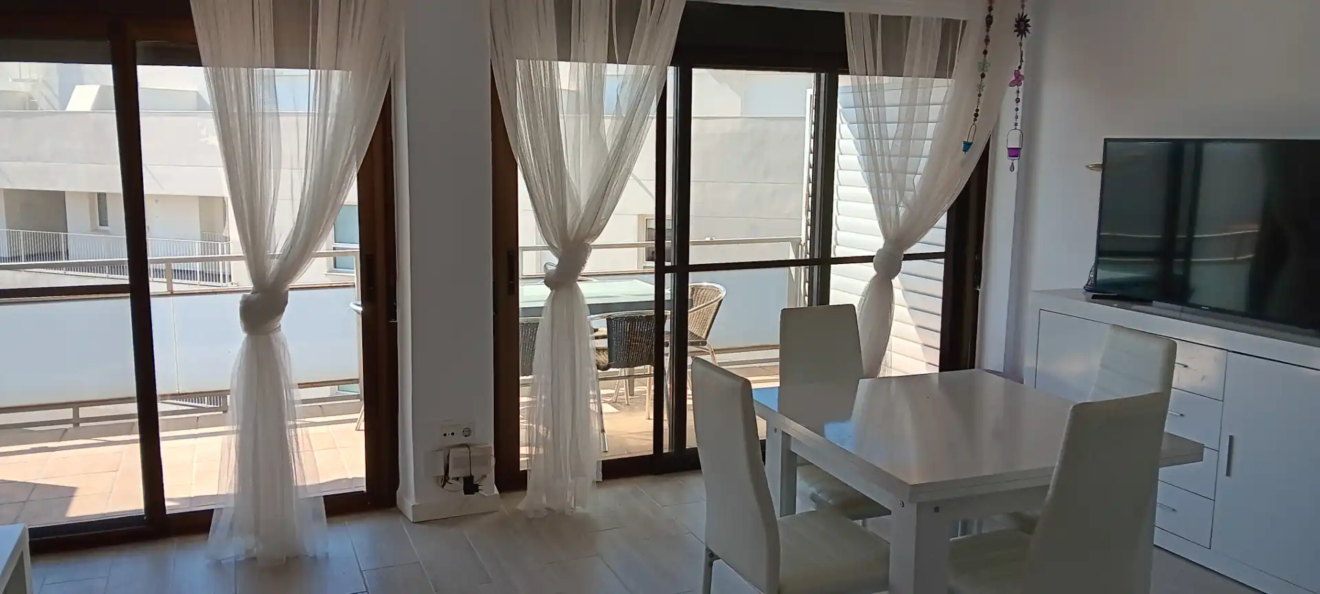 Dining room of Apartments for sale in Alcalà de Xivert  with Air Conditioner, Heating and Furnished