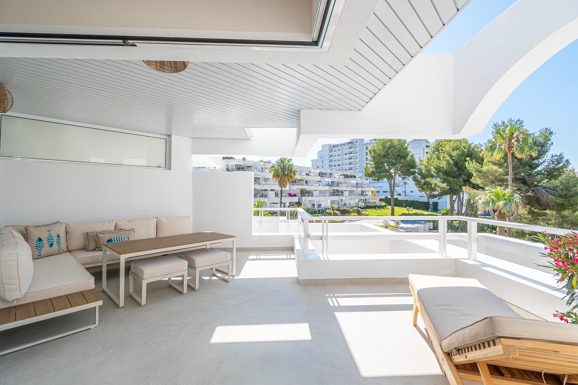 Terrassa de Apartament en venda en Calvià amb Aire condicionat, Calefacció i Jardí privat