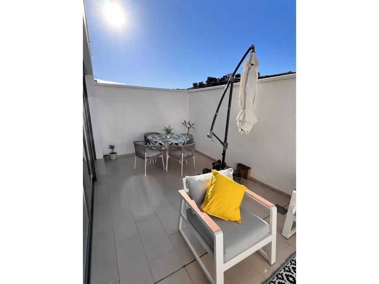 Terraza de Casa adosada de alquiler en Vélez-Málaga con Aire acondicionado, Terraza y Amueblado