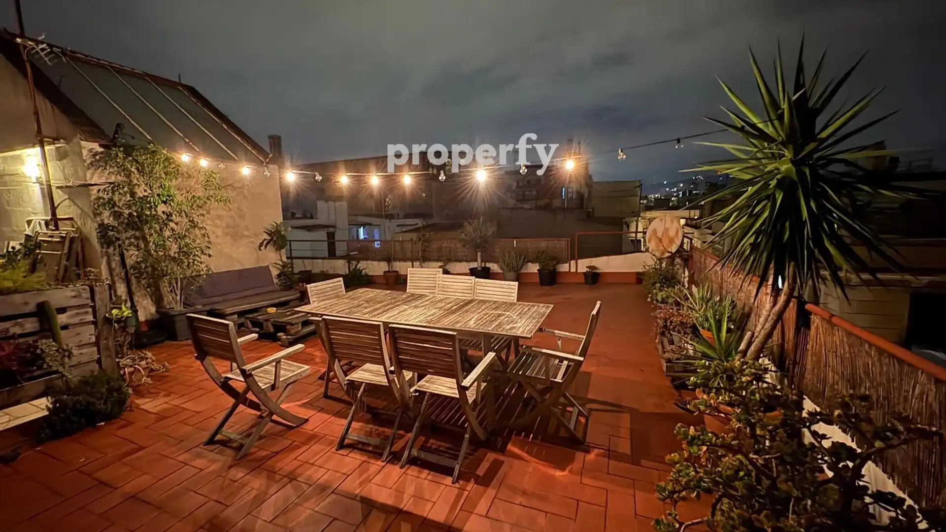 Terrassa de Àtic en venda en  Barcelona Capital amb Aire condicionat, Calefacció i Parquet