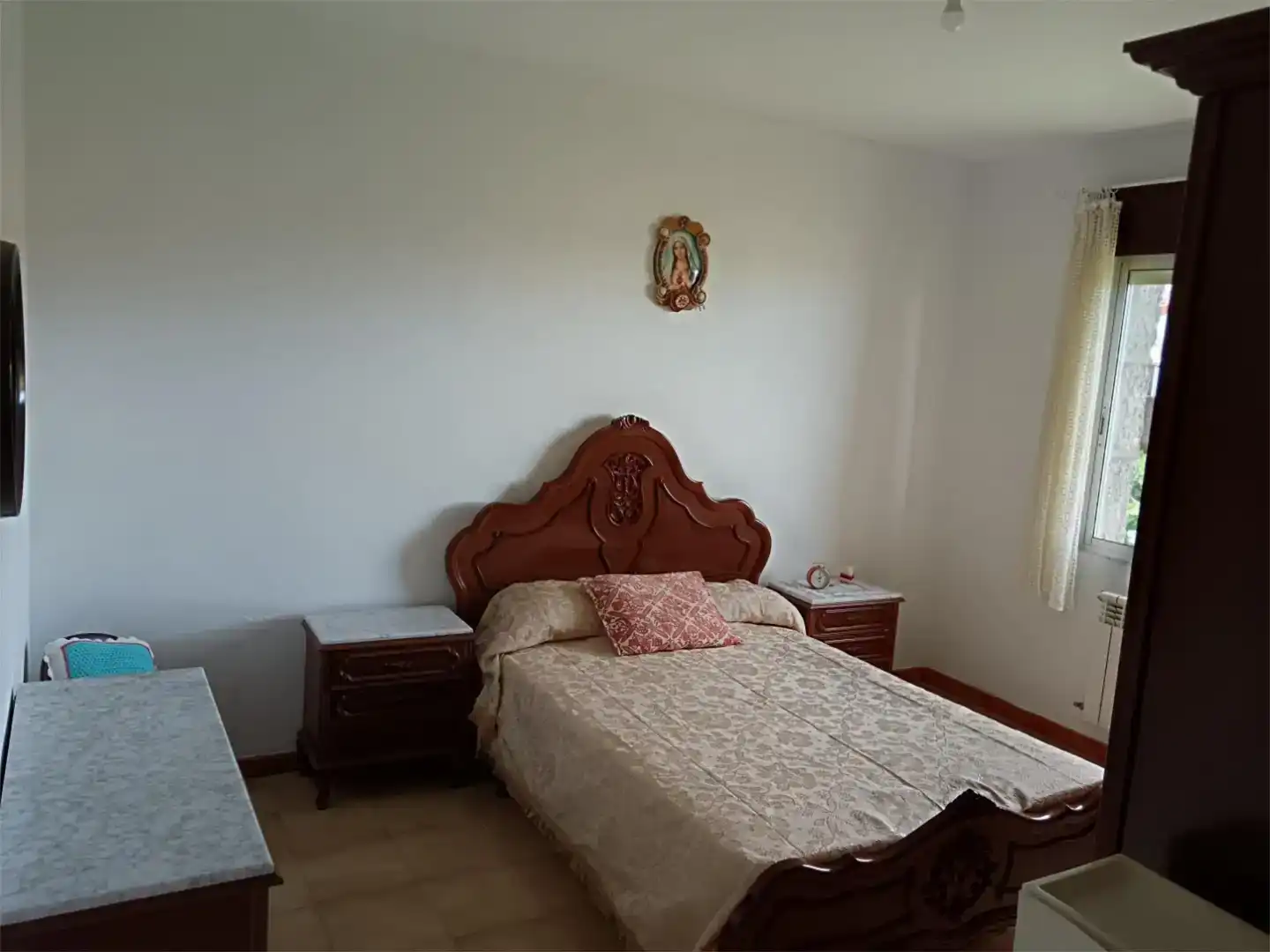 Schlafzimmer von Wohnung zur Miete in Carballeda de Avia mit Privatgarten, Abstellraum und Schwimmbad