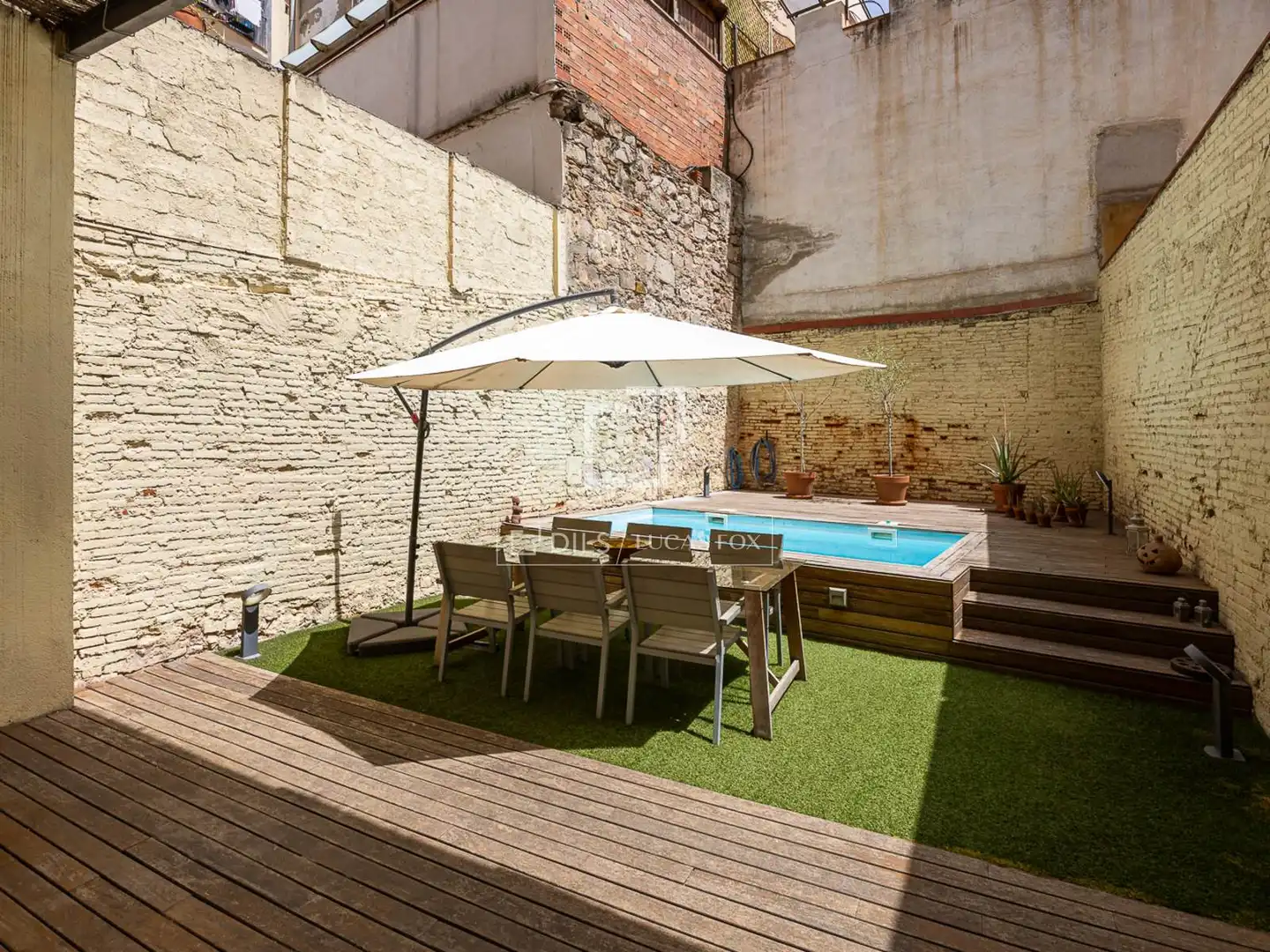 Terrasse von Wohnung zum Verkauf in Barcelona mit Klimaanlage und Terrasse