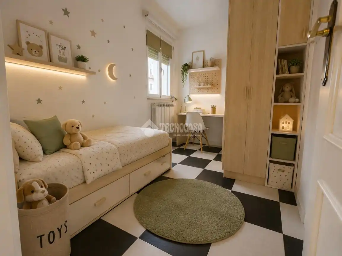 Schlafzimmer von Wohnung zum Verkauf in Madrid mit Heizung und Terrasse