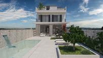 Exterior view of Single-family semi-detached for sale in Santanyí  with Air Conditioner and Swimming Pool