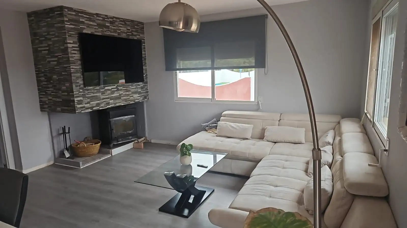 Living room of Houses for sale in Cella  with Heating, Parquet flooring and Terrace