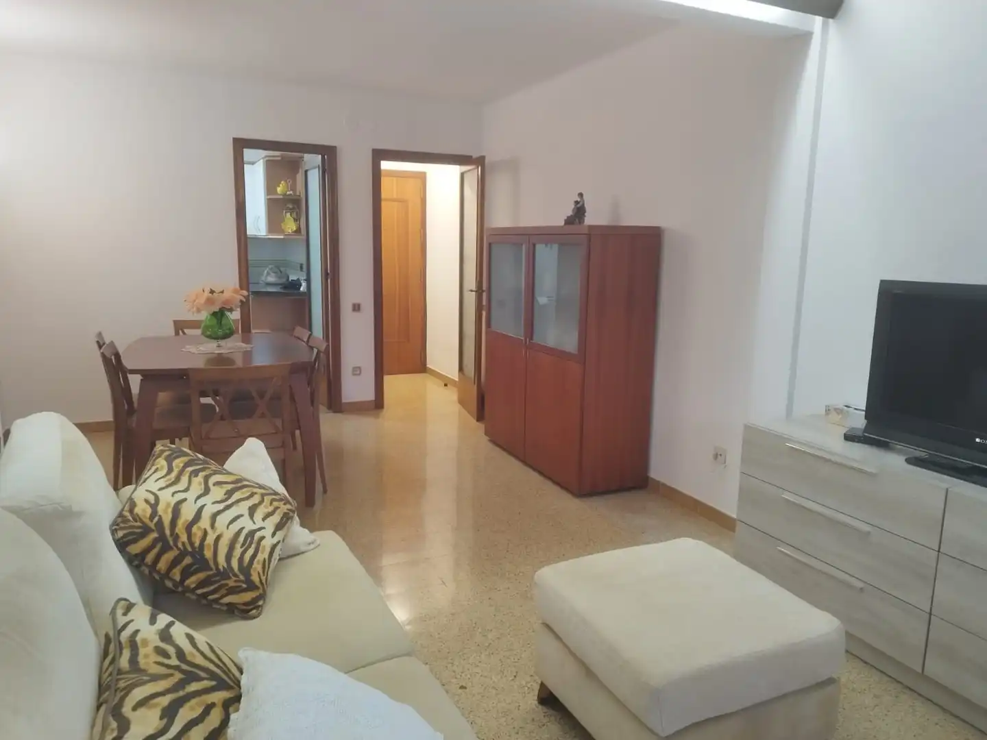 Living room of Flat for sale in Barcelona  with Heating, Oven and Balcony