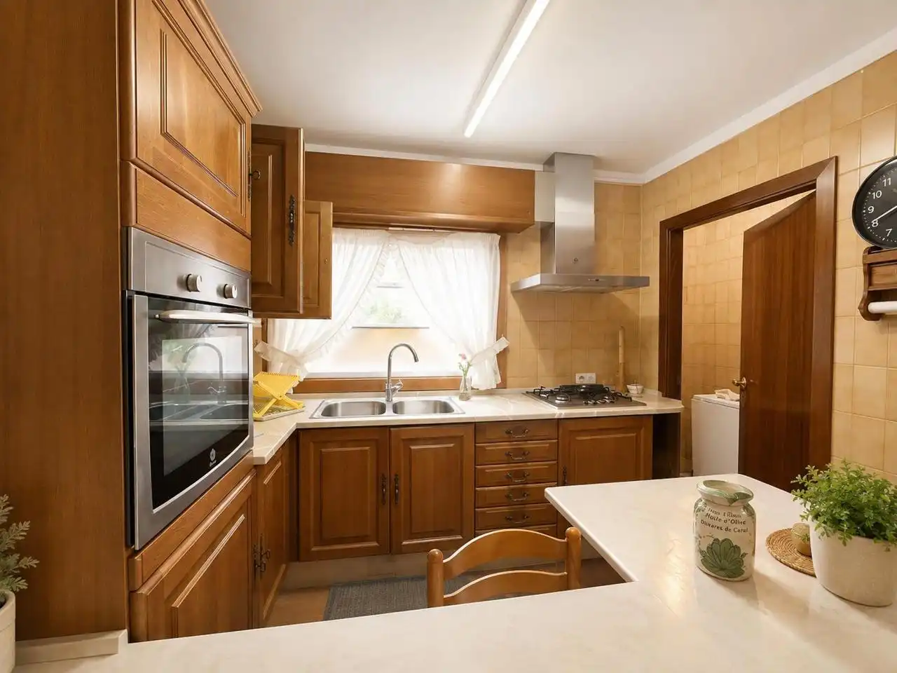 Küche von Wohnung zum Verkauf in  Palma de Mallorca mit Heizung, Terrasse und Balkon