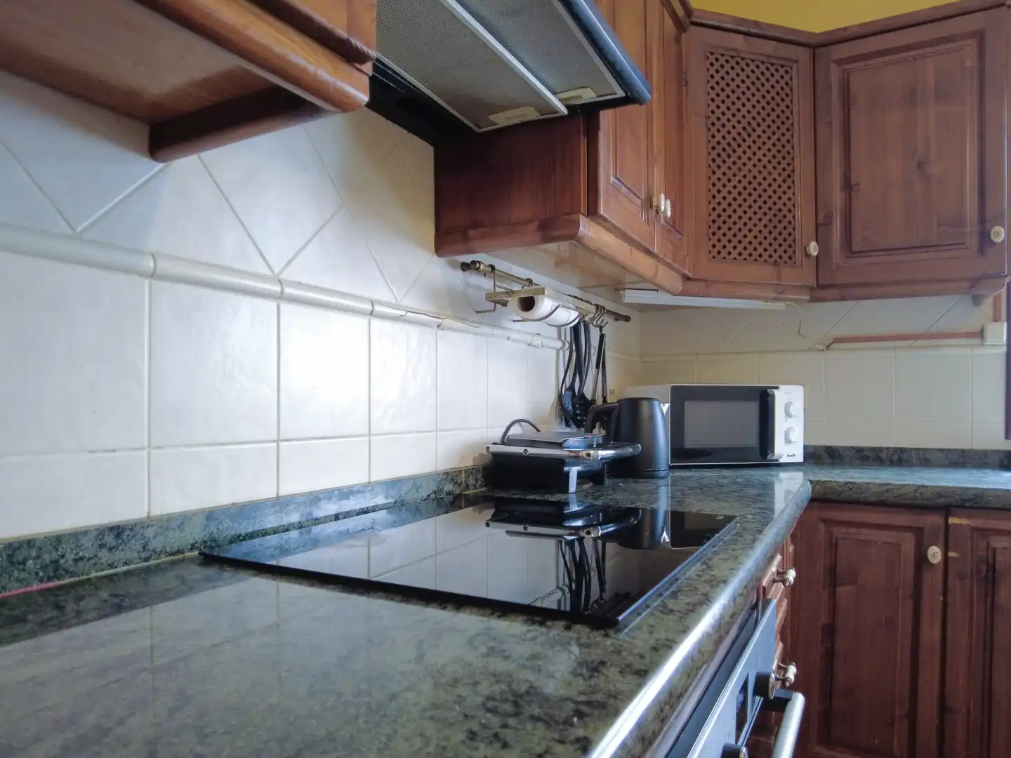 Cocina de Casa adosada de alquiler en La Orotava con Calefacción, Parquet y Amueblado