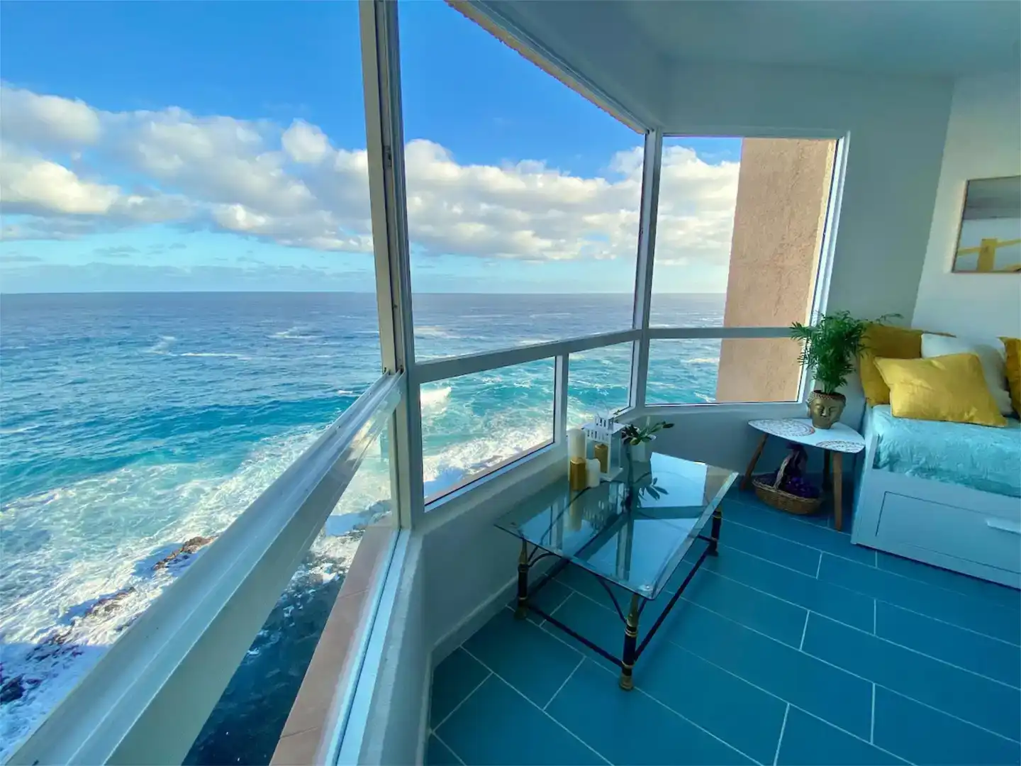 Terraza de Piso en venta en Los Silos con Jardín privado, Piscina y Amueblado