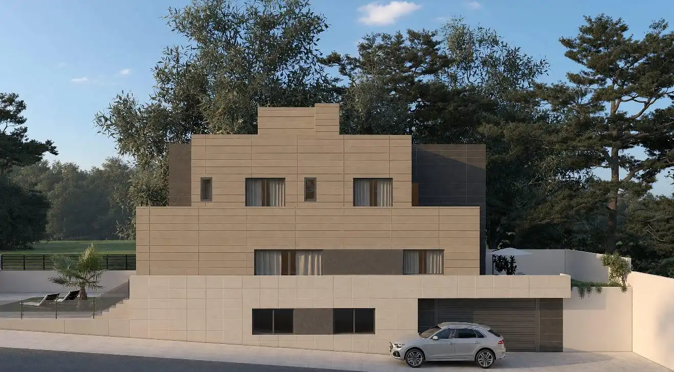 Casa aparellada en venda a Villanueva de la Cañada ciudad, imagen 2