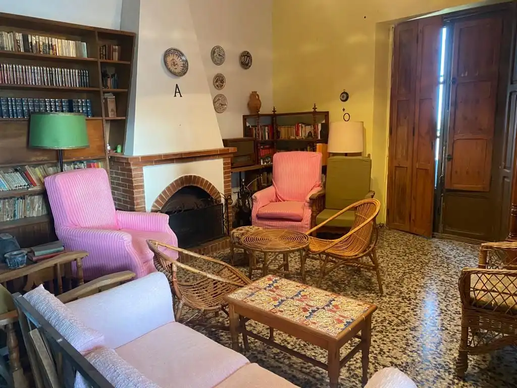 Sala de estar de Finca rústica en venta en Benifaió con Jardín privado, Terraza y Trastero