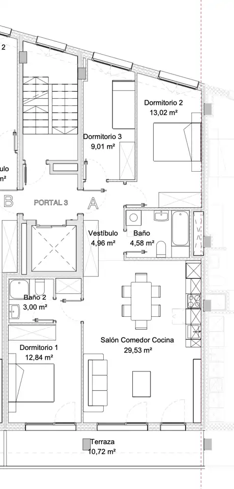 Piso en venta en Ermua con Parquet, Terraza y Trastero