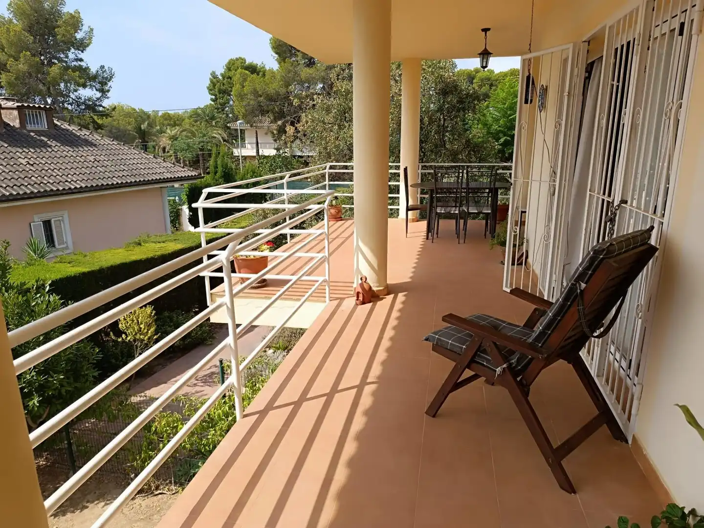 Terrassa de Casa o xalet en venda en La Nucia amb Jardí privat i Piscina comunitària