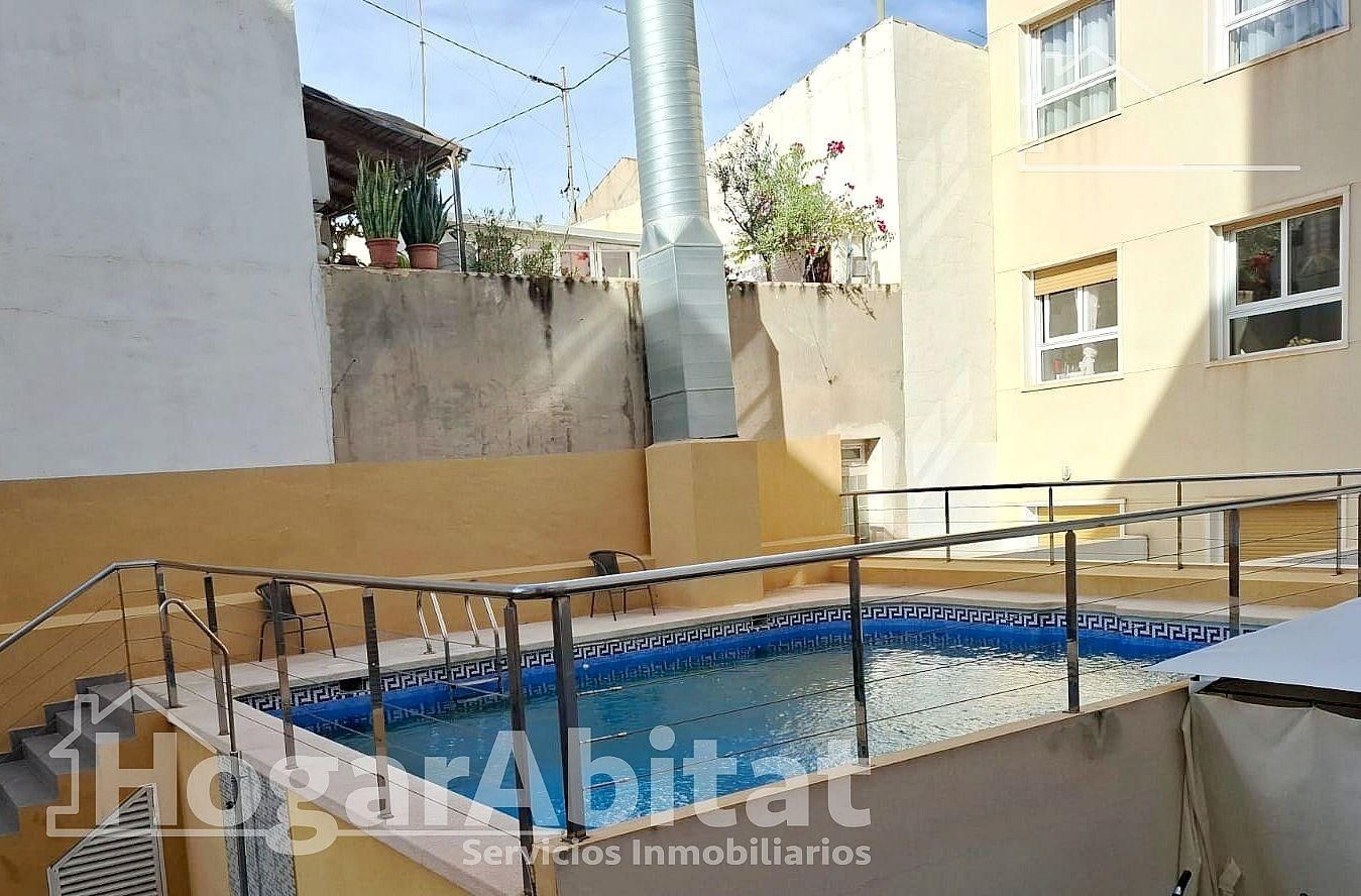 Swimming pool of Flat for sale in Alicante / Alacant  with Parquet flooring and Community pool