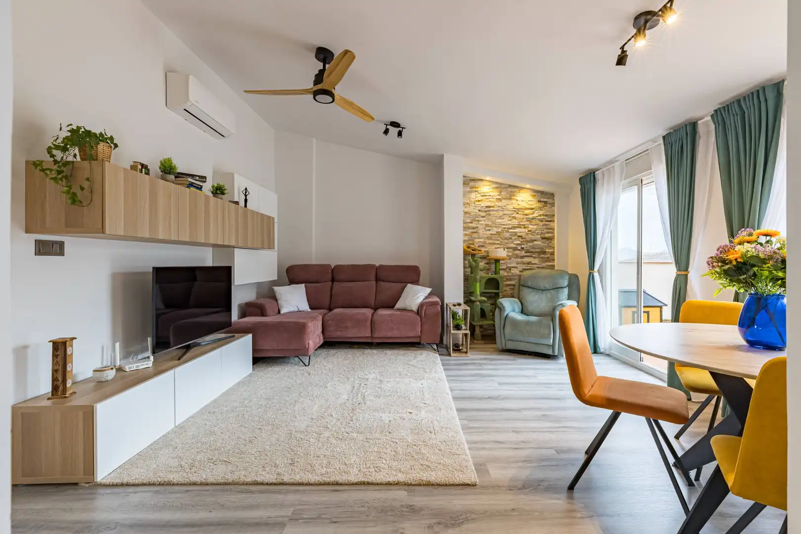 Living room of Attic for sale in Murcia  with Air Conditioner, Heating and Terrace
