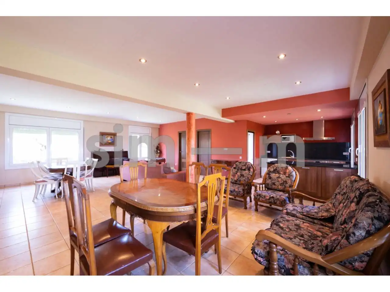 Comedor de Casa o chalet en venta en Gurb con Aire acondicionado, Calefacción y Jardín privado