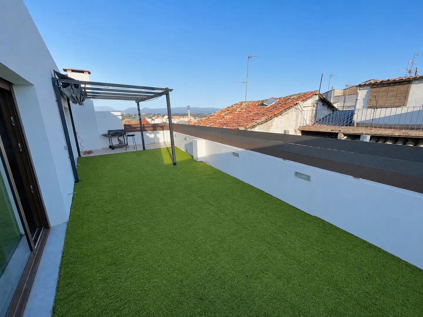 Terraza de Casa adosada en venta en Manlleu con Calefacción, Jardín privado y Parquet