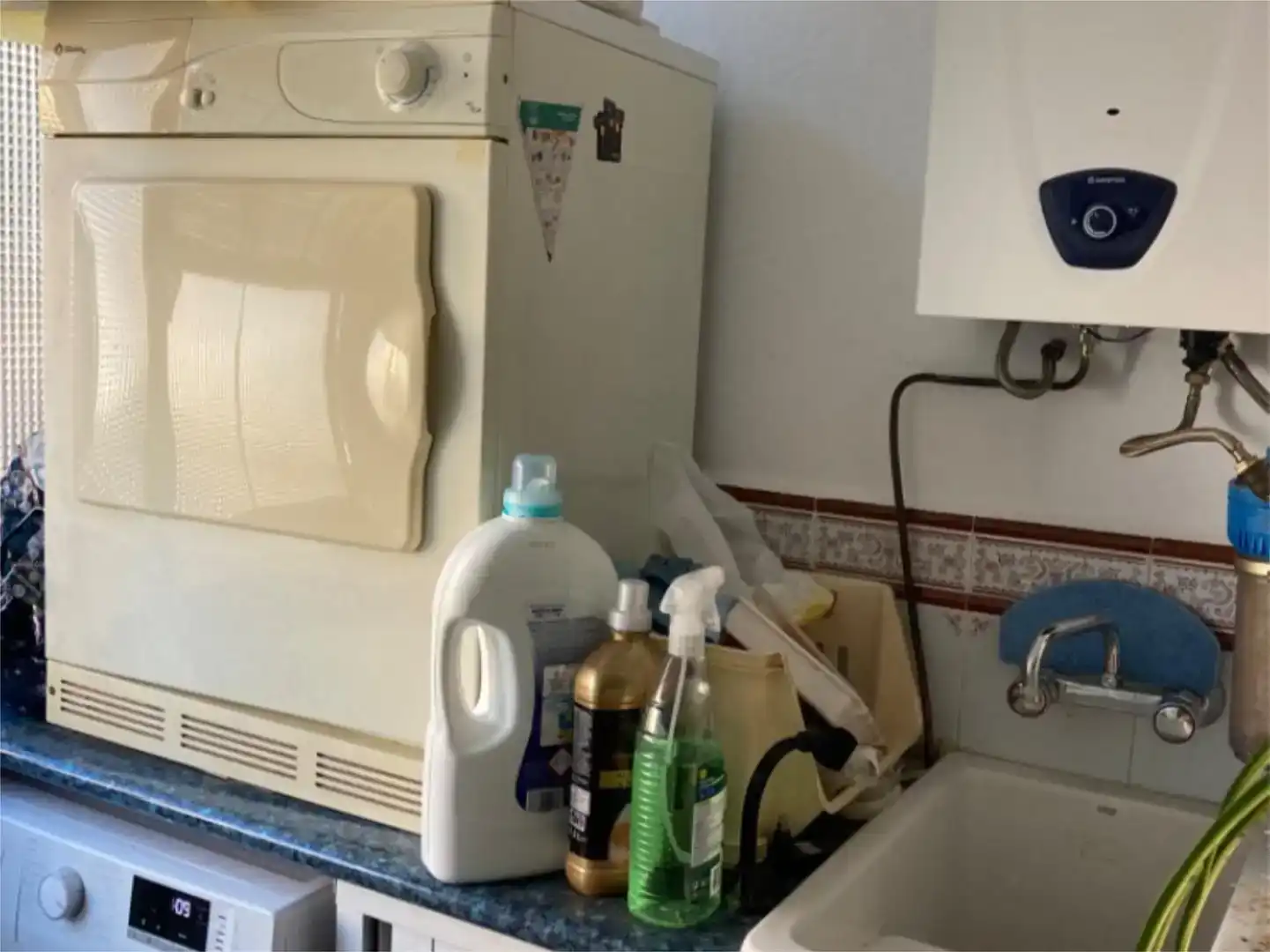 Kitchen of Flat for rent in Coín  with Air Conditioner and Furnished