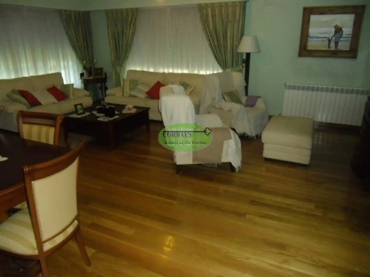 Living room of Houses for sale in Ourense Capital   with Heating, Private garden and Terrace