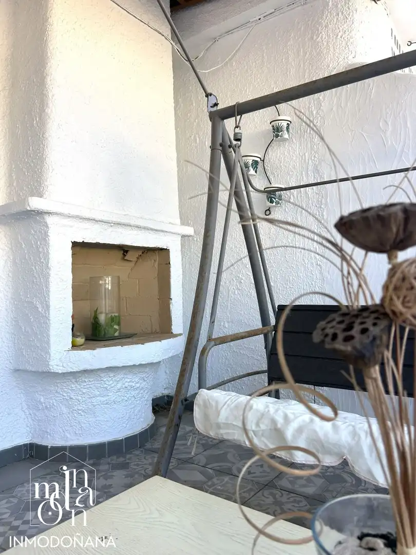Terraza de Casa adosada en venta en Almonte con Jardín privado, Terraza y Trastero