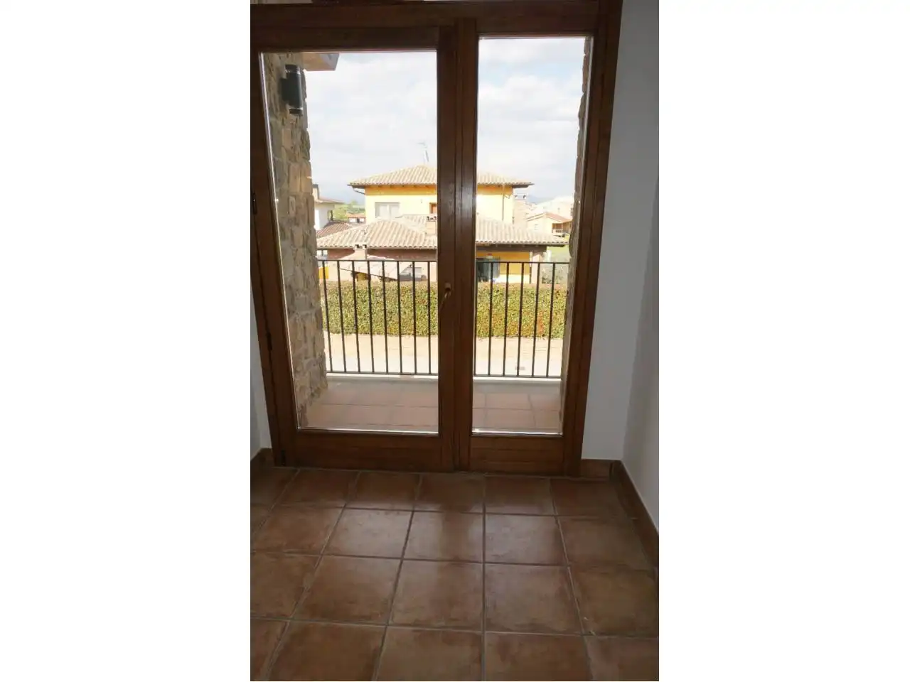 Terrassa de Casa adosada de lloguer en Santa Eulàlia de Riuprimer amb Calefacció, Jardí privat i Terrassa