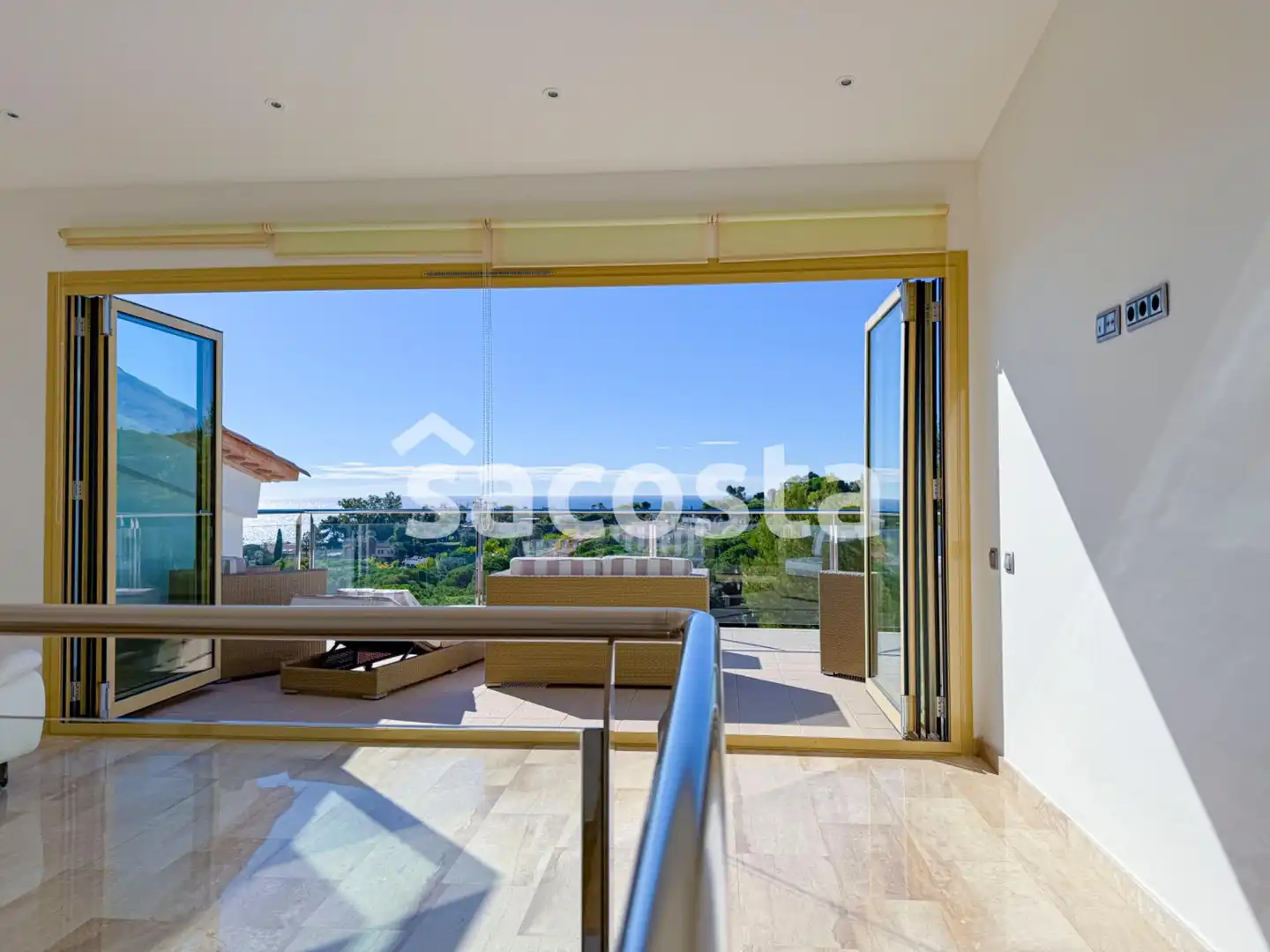 Terraza de Casa o chalet en venta en Blanes con Terraza, Piscina y Amueblado