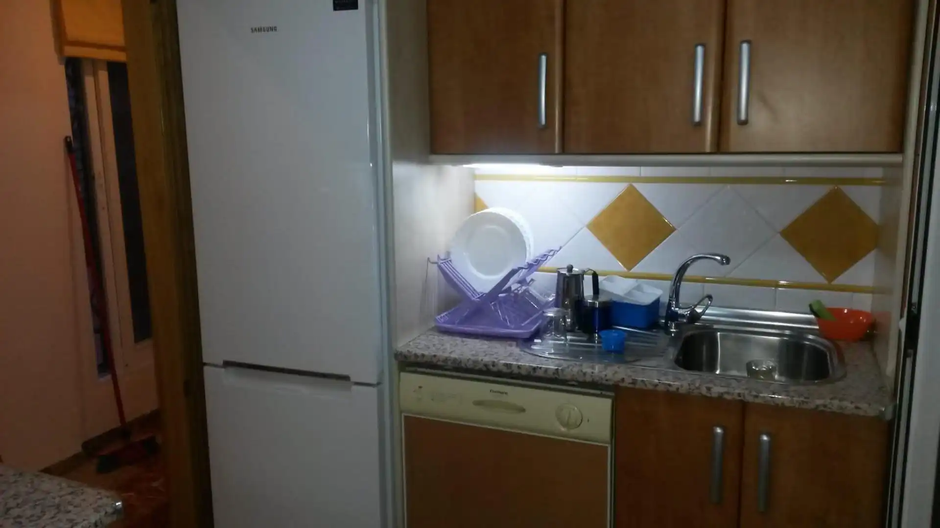 Kitchen of Flat for rent in Granada  with Terrace and Furnished