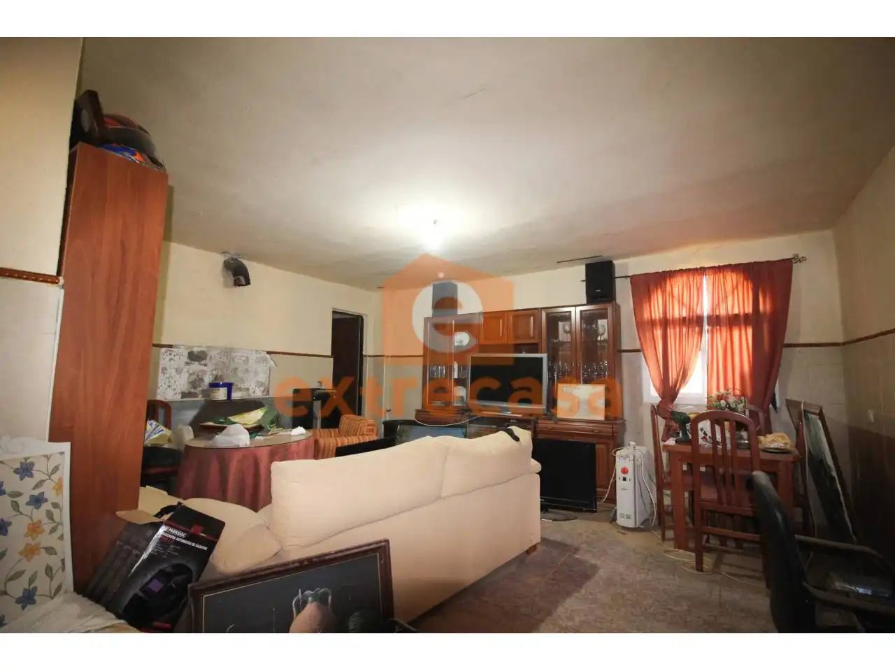 Wohnzimmer von Haus oder Chalet zum Verkauf in Badajoz mit Privatgarten