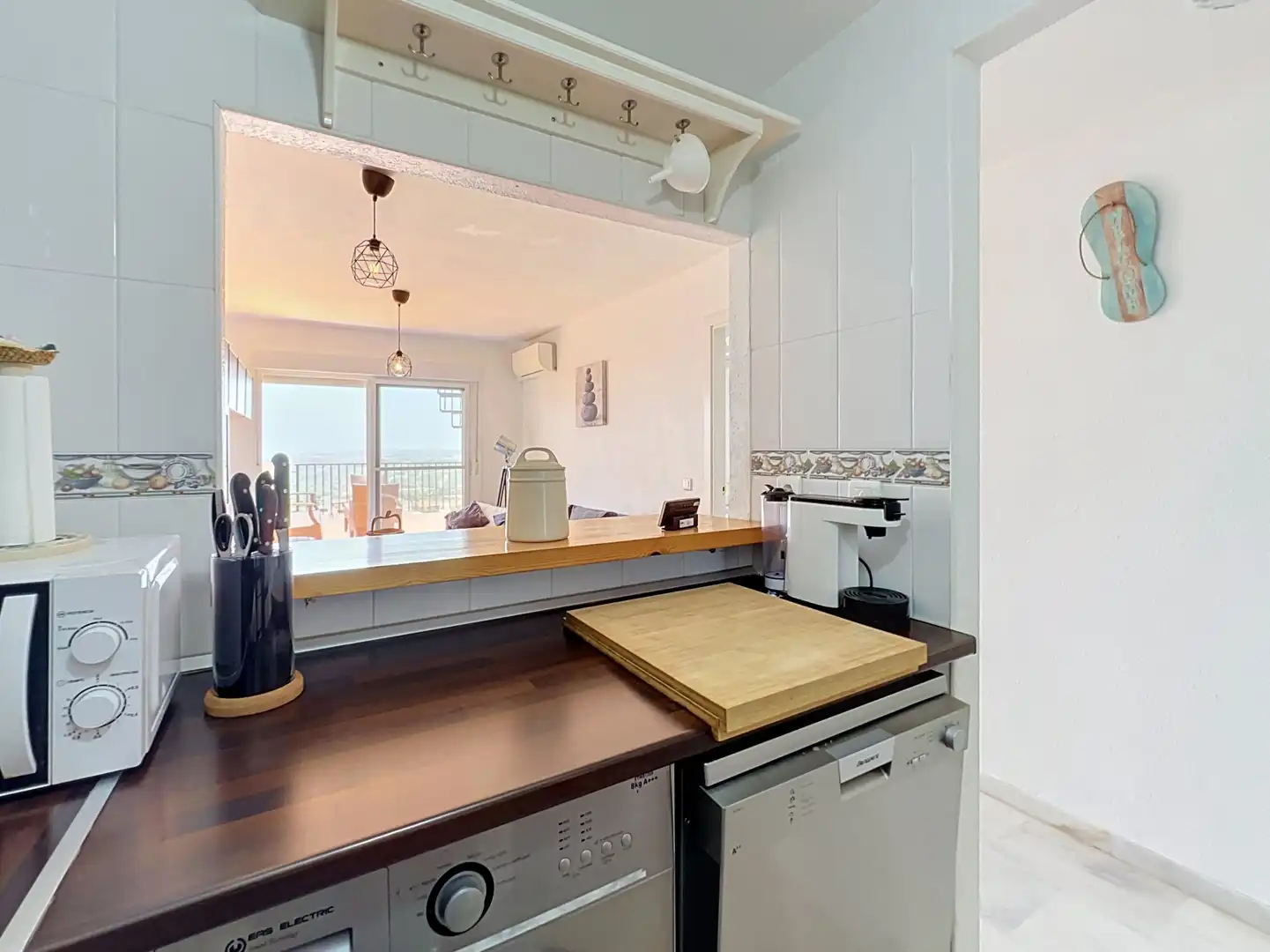 Cocina de Ático en venta en Casares con Aire acondicionado, Terraza y Piscina