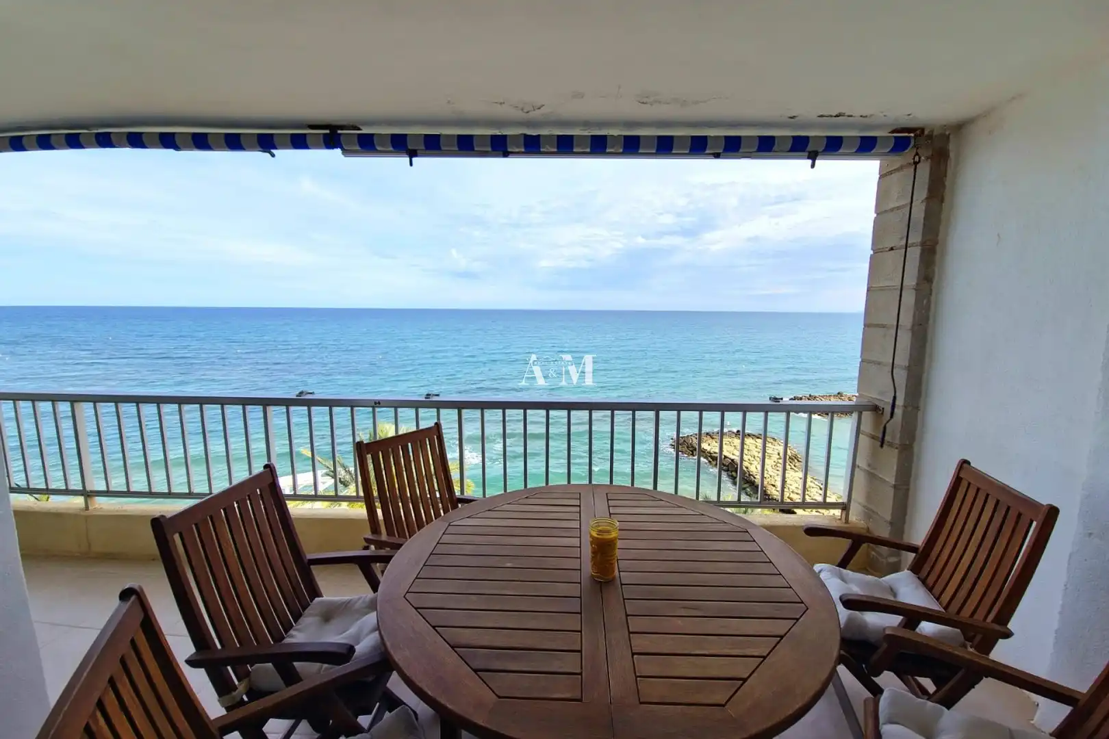 Terraza de Piso de alquiler en Torrevieja con Aire acondicionado, Calefacción y Amueblado