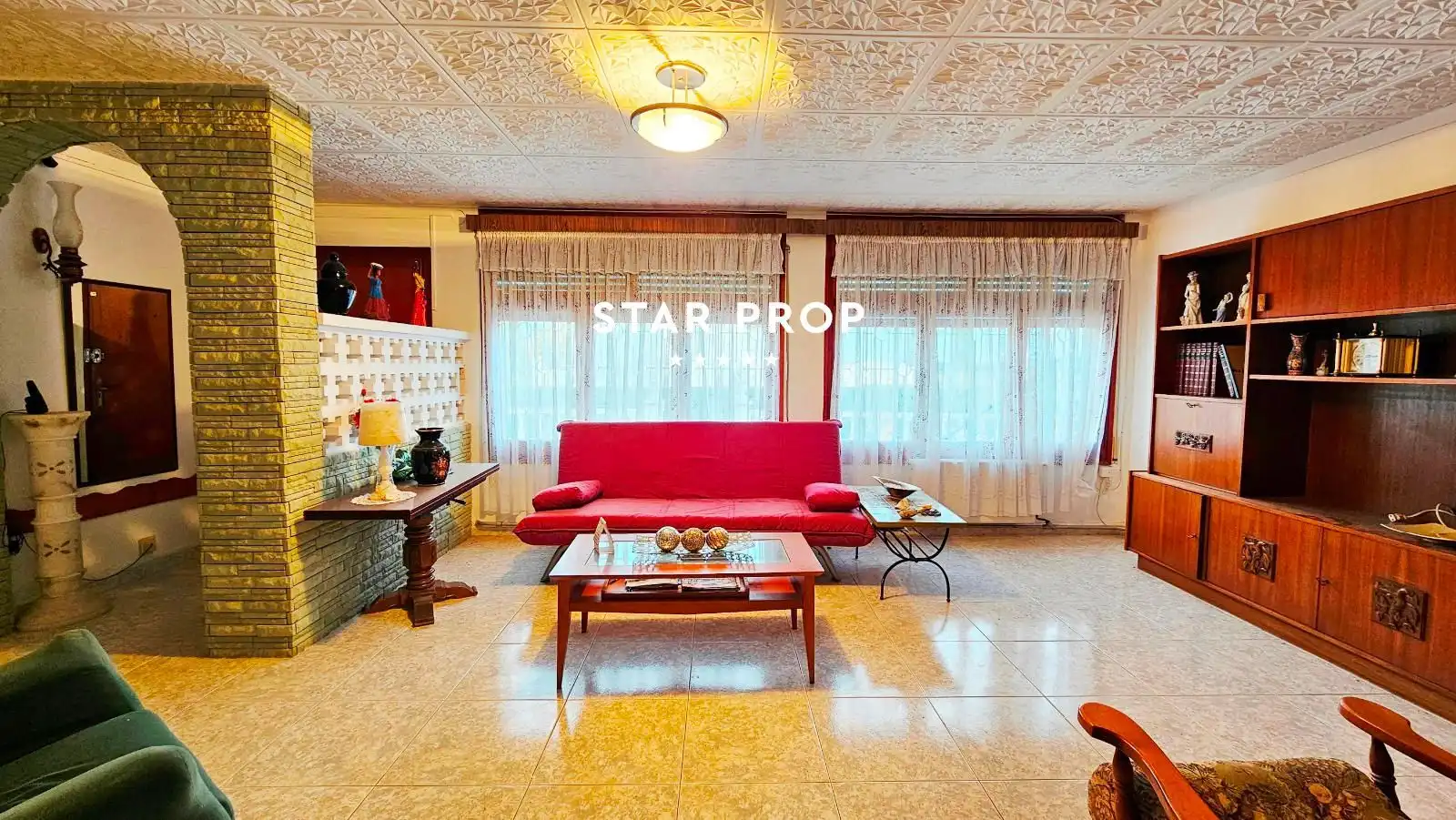 Living room of Houses for sale in Roses  with Heating, Terrace and Storage room