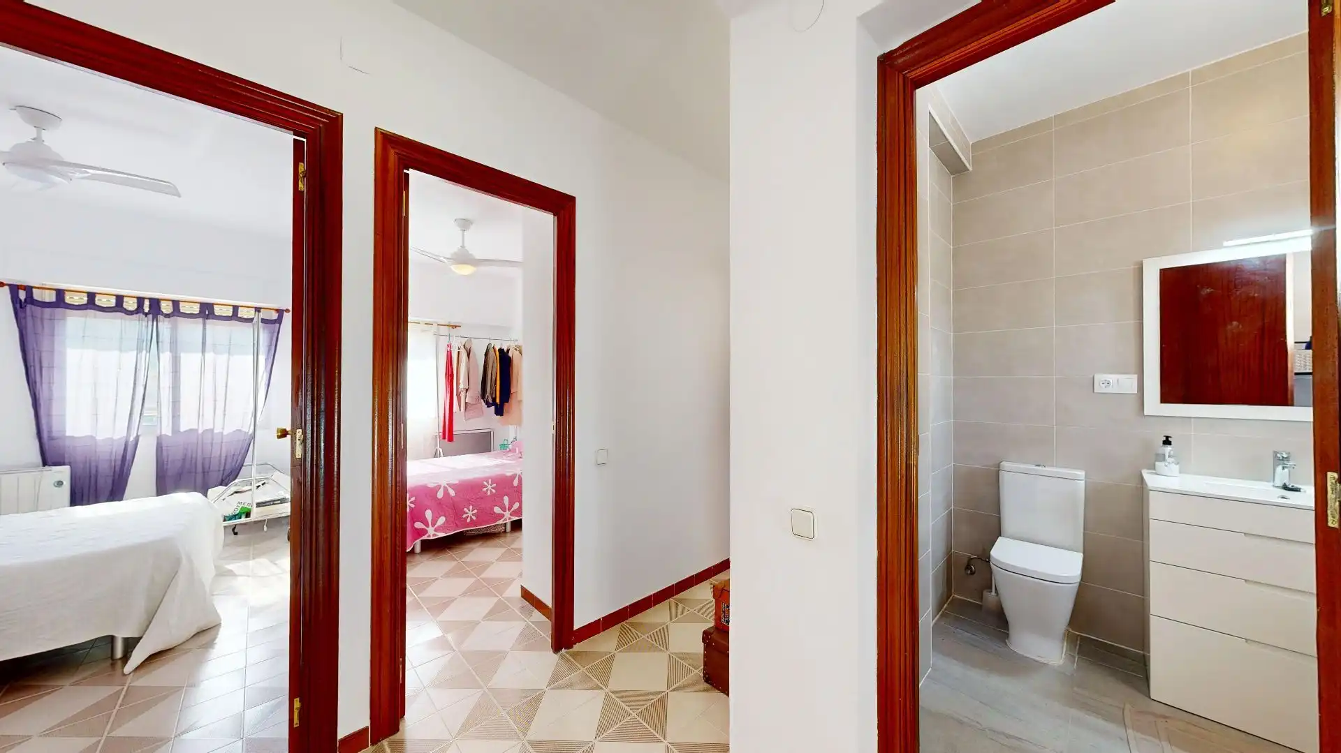 Schlafzimmer von Haus oder Chalet zum Verkauf in Chiva mit Privatgarten und Abstellraum