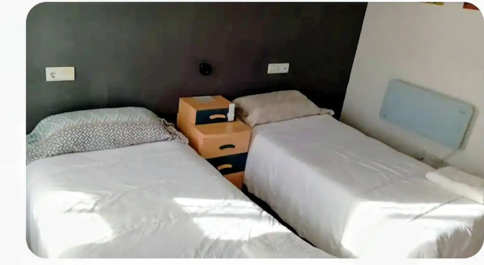 Schlafzimmer von Wohnung zur untervermieten in Cocentaina mit Klimaanlage, Heizung und Terrasse