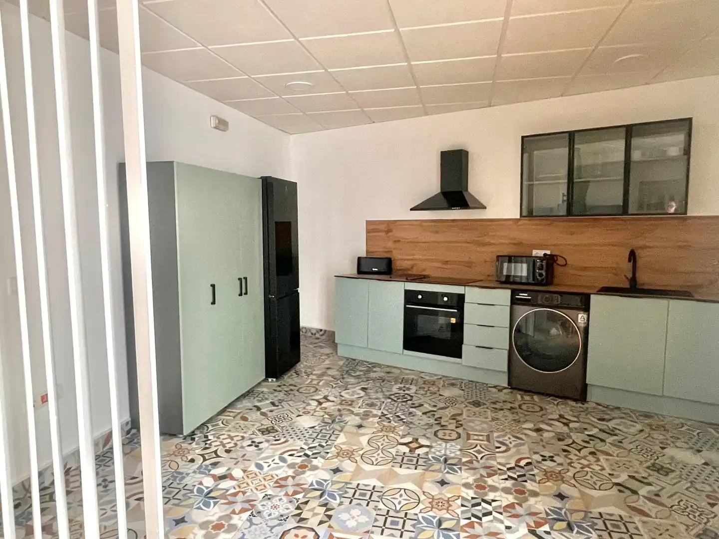 Küche von Wohnung zur Miete in Algeciras mit Klimaanlage, Heizung und Terrasse