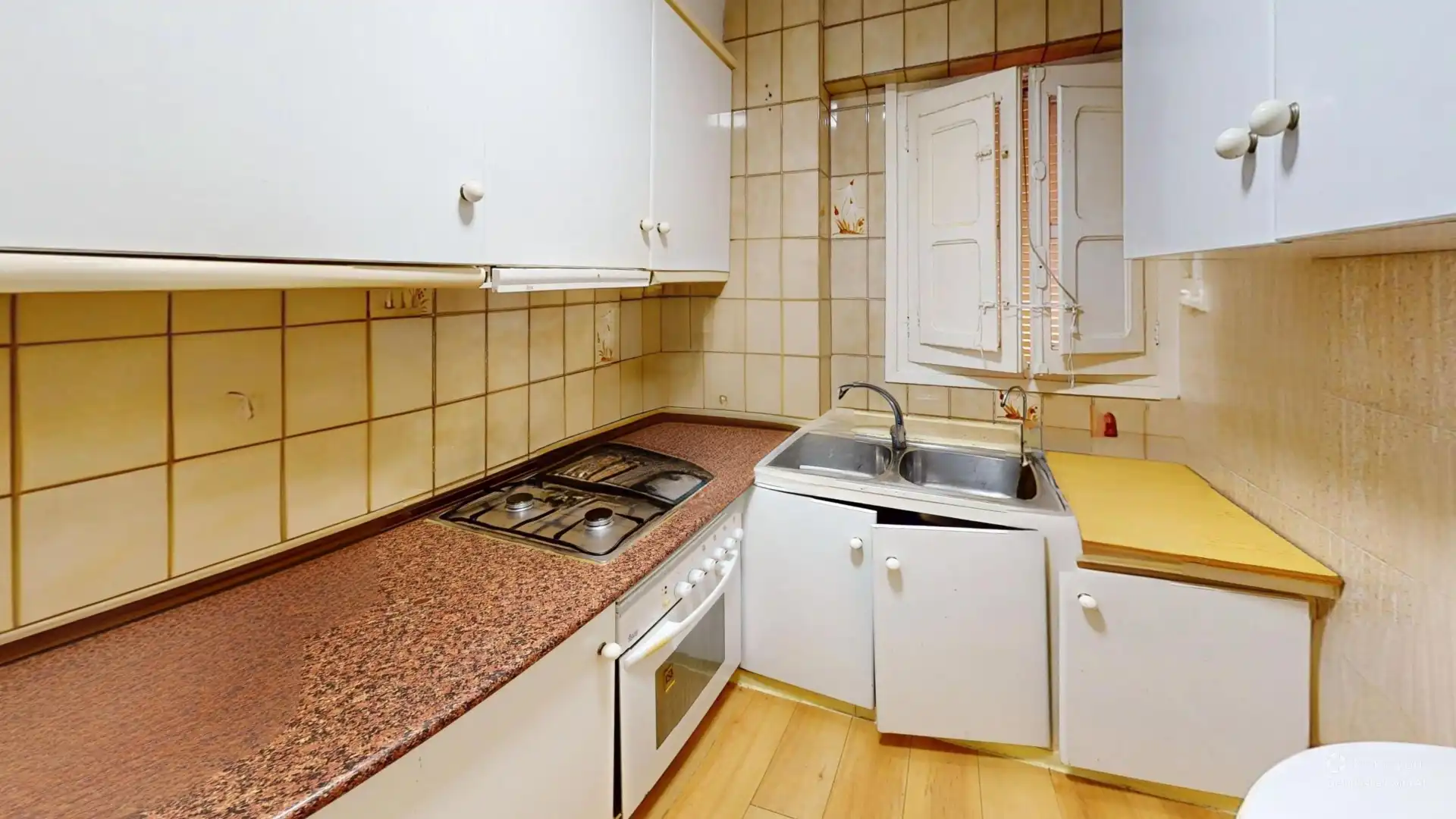 Kitchen of Flat for sale in Benidorm  with Air Conditioner, Furnished and TV