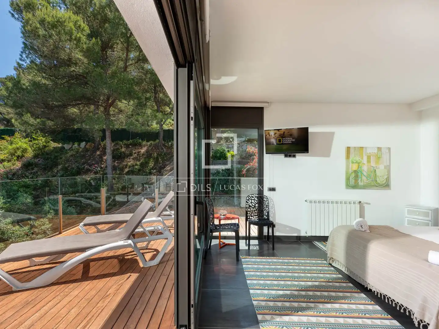 Terrasse von Haus oder Chalet zum Verkauf in Begur mit Klimaanlage, Heizung und Privatgarten