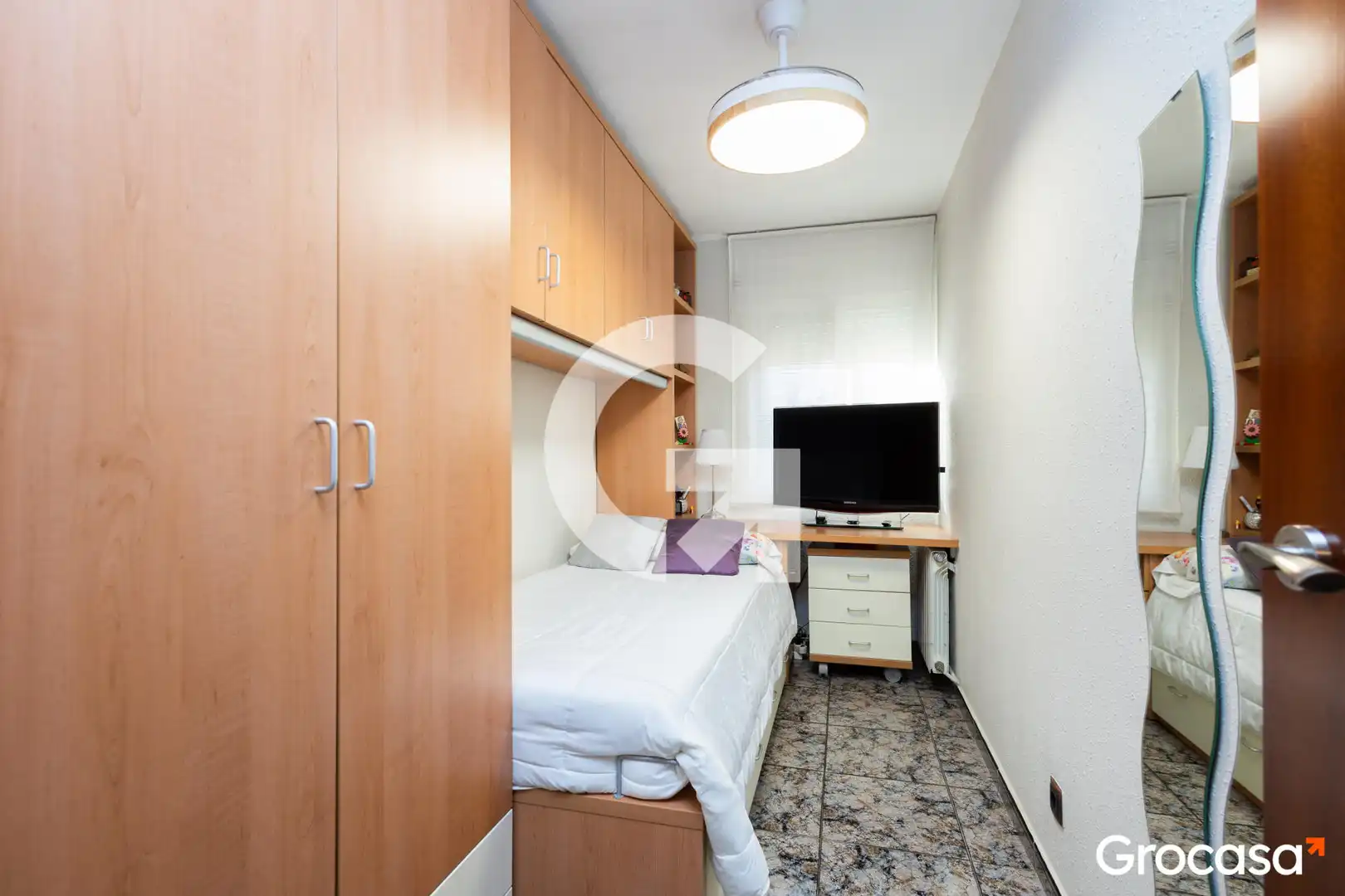 Habitación de Casa adosada en venta en Sant Vicenç Dels Horts con Aire acondicionado, Calefacción y Jardín privado