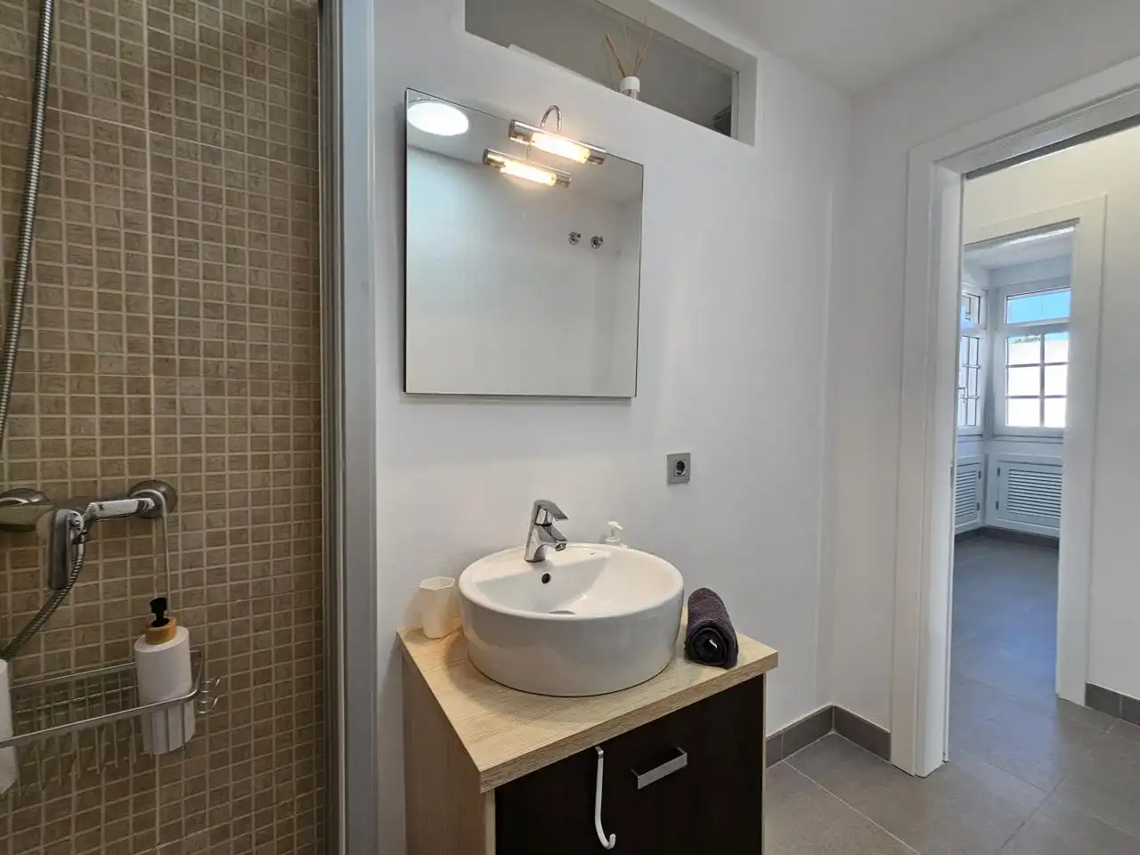 Baño de Casa o chalet de alquiler en San Bartolomé de Tirajana con Aire acondicionado, Jardín privado y Terraza