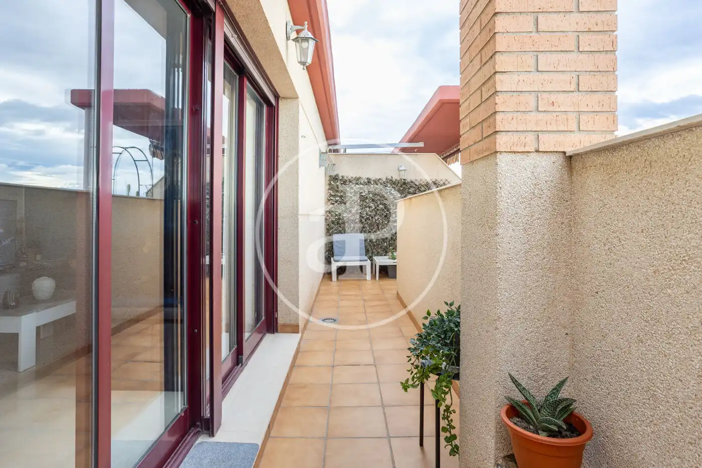 Terraza de Ático en venta en Valencia con Aire acondicionado, Calefacción y Jardín privado