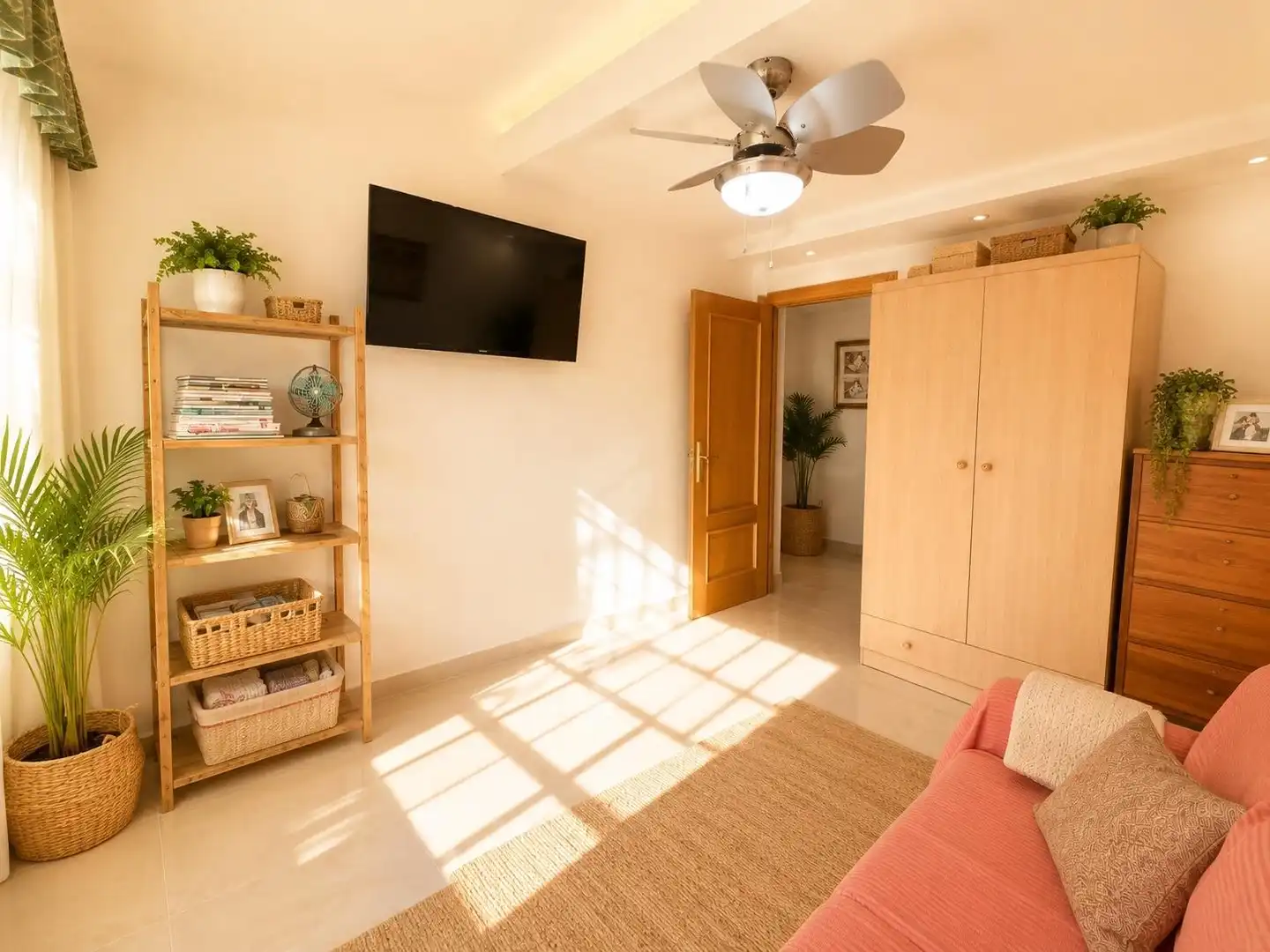 Sala de estar de Casa o chalet en venta en Murcia con Aire acondicionado, Calefacción y Jardín privado